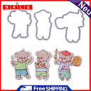 3 x B?ren Metal Cardmaking Punch Molds, Punch Molds, Stencils,