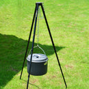 Verstellbarer Grill Camping Stativ Kochen Lagerfeuer BBQ Rucksack Kochgeschirr