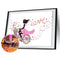5D DIY Diamond Painting Sweet Girl Love Cross Stitch Embroidery Rhinestones Home