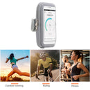Sports Phone Arm Bag Men Women Touch Screen Arm Band Bags (Gray 5.1-6.5in) Newly