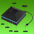 Game Console Cooling Fan for Xbox Series X Cooler Cooling System (Black) Newly