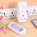 1pc UK Plug Power Outlet Light Switch Socket+1pc Wireless Remote Control Newly