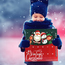 Metal Wire Puzzle Toys Advent Calendar Christmas Countdown Calendar Gift Box Set