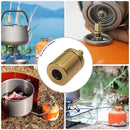 Camping Stove Inflatable Valve Adapter Gas Refill for Outdoor Hiking Stove