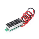 0.28inch Mini Voltmeter LED Display DC2.5-30V Voltage Tester Panel (Green) Newly