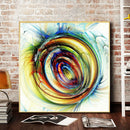 5D DIY Diamond Painting Full Round Drill Abstract Pattern Wall Decor Rhines