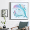 Part Drill Luminous Special Shaped DIY Dolphin 5D Diamond Painting (DZ540) Newly