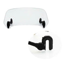 Wind Deflector Clip On Motorcycle Motorcycle Windshield Extension Spoiler