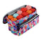 Large Capacity Yarn Clothes Storage Square Bags Geometric Embroidery Portable Cr