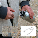 Water Cup Pot Pan Cookware Holder Opening Hanging Hooks Camping Cooking Supplies