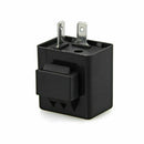 12V 2 Pin Speed Adjustable LED Flasher Relay Motorcycle Turn P0F0S1Z8 S1Z8 K1X2