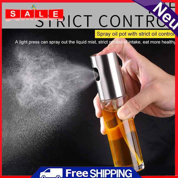 Oil Spray Bottle Grill Cook Sets Leakproof Spice Oil Pot with Oil Funnel