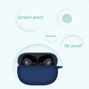 Soft Silicone Cases Earphone Headphones Cover for Redmi Buds 4 Pro (Blue)