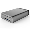 JUNERAIN Jaserain DM Q3C 2.5"" HDD Wireless External Hard Drive Chassis