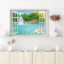 5D DIY Diamond Painting Window View Full Round Drill Mosaic Art Picture Kits