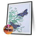 DIY Partial Special Shape Drill Diamond Paint Butterfly Mosaic Rhinestone Draw