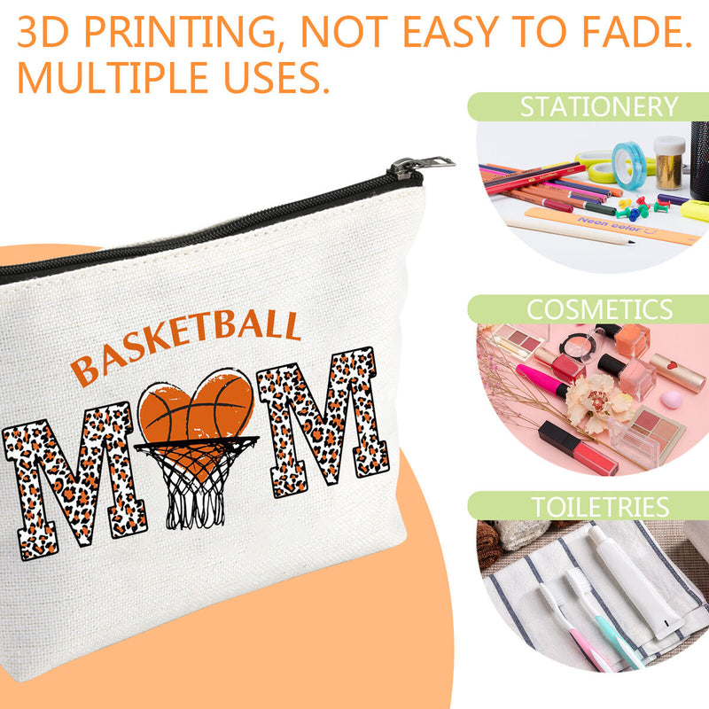 Women Cosmetic Bag - Printed Canvas Cosmetic Pouch Waterproof Toiletry Bag