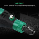 1pc 0.3-6.5mm Keyless Drill Chuck Adapter Impact Hex Shank Driver Tool (S) Newly