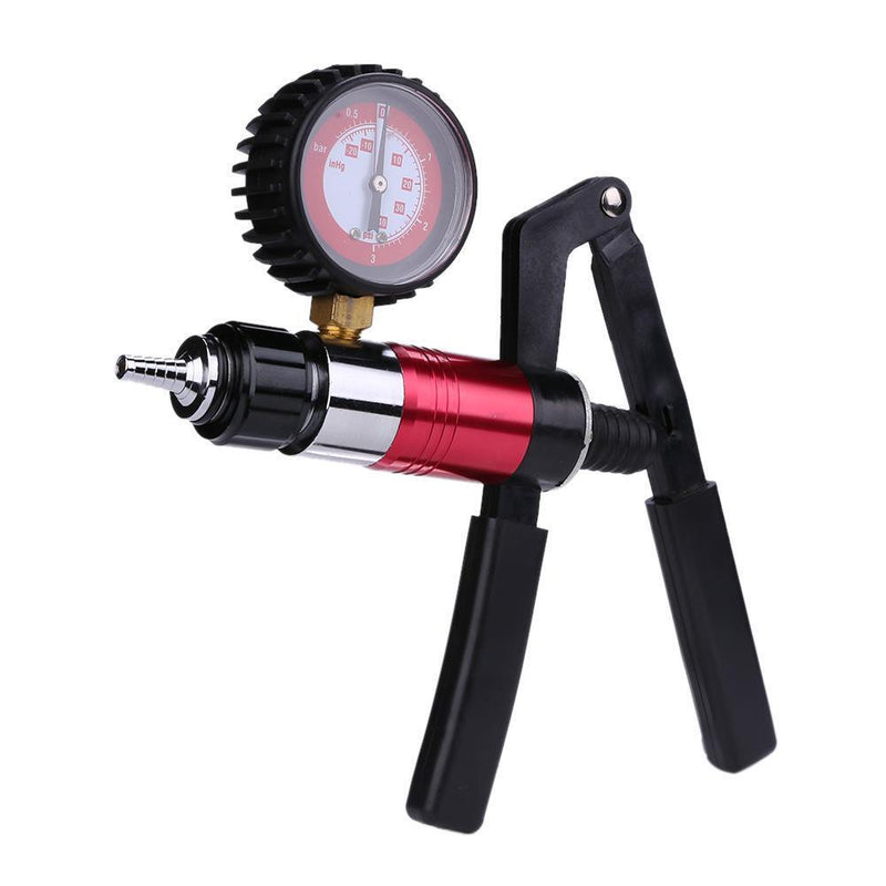 21pcs Handheld Vacuum Pump Kit Pressure Pump Brake Oil Tester Tool Set