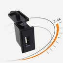 Usb 2.4A 12v Outlet Power Adapter Car Charger Socket Car Charger Phone Charger