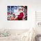 Santa Oil Paint By Numbers Canvas Christmas Drawing DIY Coloring Picture for Kid