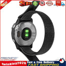 Nylon Loop Strap for Garmin Fenix 7S/6S/5S Watch Band (20mm Black) Newly
