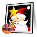 5D DIY Full Drill Diamond Painting Santa Claus Cross Stitch for Xmas Decorations