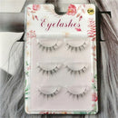 Cluster Makeup Tools Soft Short Cross Makeup Lashes Messy False Eyelashes