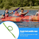 2pFishing Rod Pole Coiled Lanyard Cord Tie Rope Rowing Boat Accessory Green