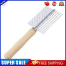 Stainless Steel Pet Dog Cat Hair Fur Double-sided Brush Comb Grooming