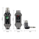 Microphone Wireless System Mic HD Display Wireless Transmitter Receiver