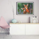 5D DIY Diamond Painting Kits Animals Full Round Rhinestone Mosaic Wall Art