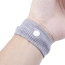 2pcs Morning Sickness Wrist Bands Anti Motion Sickness Wristband (Grey) Newly
