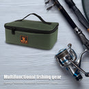 Waterproof Lures Hook Box Fishing Tackle Bait Line Reel Storage Bags (M) Newly