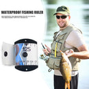 Waterproof Foldable Fish Ruler Accurate Lure Measure Tape Tackle (Blue) Newly