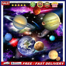 5D DIY Full Drill Diamond Painting Universe Cross Stitch Mosaic Kit Needlewor