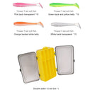 131pcs Simulation Crankbait Fishing Lures with Storage Box Artificial Soft Bait