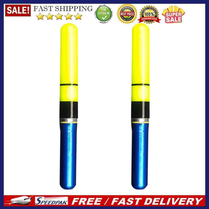 2pcs Luminous Night Light Stick Electronic Sea Fishing Float Tube Fishing R