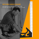 Stainless Steel Combination Square Right Angle Ruler Adjustable Measuring Tools