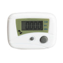 P4PM LCD Leave Step Pedometer Walking Distance Calorie Counter Passometer Wei