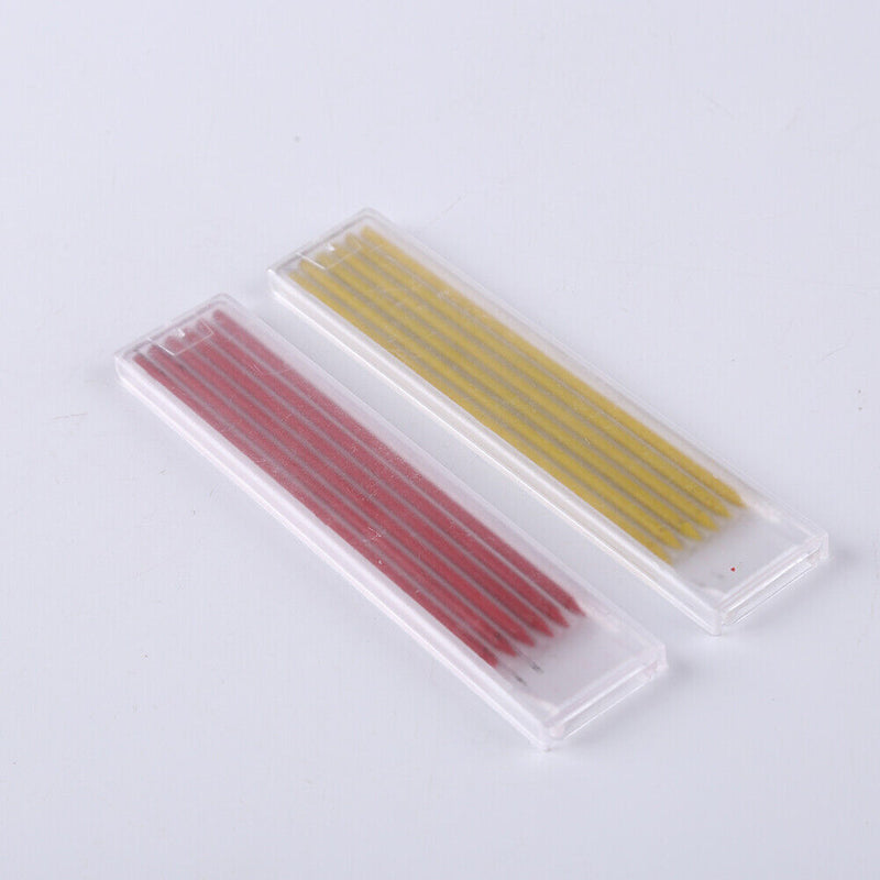 2pcs Carpenter Long Nose Pencil Set with 30 Refill Woodworking Marker Pens Newly
