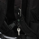 Belt Hanger Key Ring W Keychain Mini Carabiner Compass Thermometer Carabiner