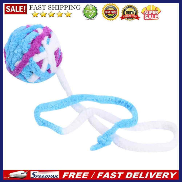 Kitten Molar Chew Bite Toys Cat Plush Round Ball Toys Interactive Pet Suppl