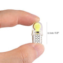 10pcs 12V T10 COB 6SMD Silicone LED Car Light Bulbs 360° Beaming Width Lamp