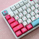 Drifter Keycap Button PBT sublimation Height Fitting 142 keys red.