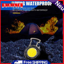 Camping Survival Bottle Opener Outdoor 5 Mode COB LED Mini Keychain Ta