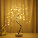 20 inch Tabletop Bonsai Tree Light, 108 LED Copper Wire Lamp (Warm White) Newly