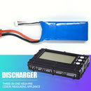 Digital Battery Capacity Checker RC 2-6s Servo LiPo Li-Fe NiMH Battery Test
