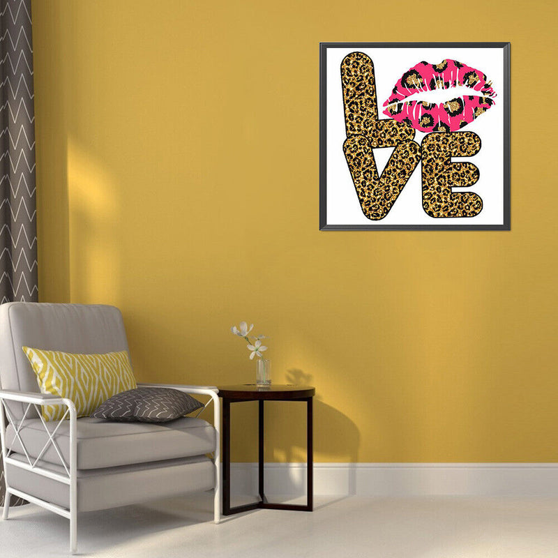 Diamond Painting 5D DIY Leopard Full Round Drill Rhinestone Picture