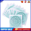 10pcs Disposable Floor Drain Filters Sink Strainer Bathroom Hair Catcher